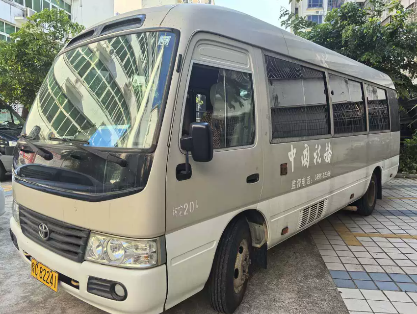 柯斯达牌（丰田考斯特）SCT6704TRB53L 车牌号琼 C82241